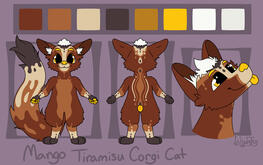 Mango Tiramisu Corgi/Cat